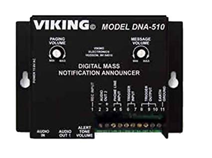 Viking Digital Mass Notification Announcer