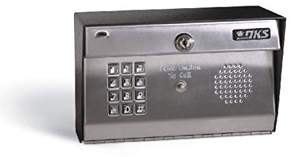 Doorking Residential Telephone Entry System Surface Mount with Stainless Face Plate Dk1812-081