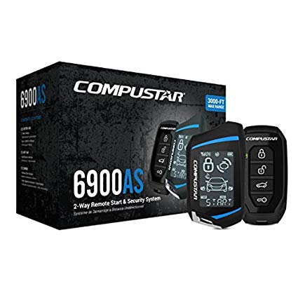 Compustar CS6900-AS All-in-One 2-Way Remote Start and Alarm Bundle w/ 3000 feet Range