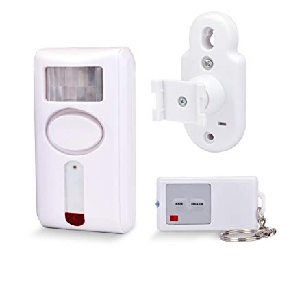 Wireless Home Security Driveway Alarm, Motion Sensor Detector Weatherproof Patrol Infrared Alert