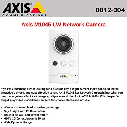 AXIS M1045-LW Network Camera - Monochrome, Color