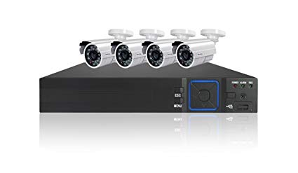 Bellatek 3708AHDS37-10M4CH 8Ch 4Cam 720P 1TB Super 3-in-1 HD Analog Security System, Supports AHD/Analog/IP Camera Video Input