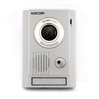 Kocom KC-MC30 Video Door Intercom Camera 3.6mm Camera Lens, White LED At Night, Surface/Corner Mount, 4-wire System