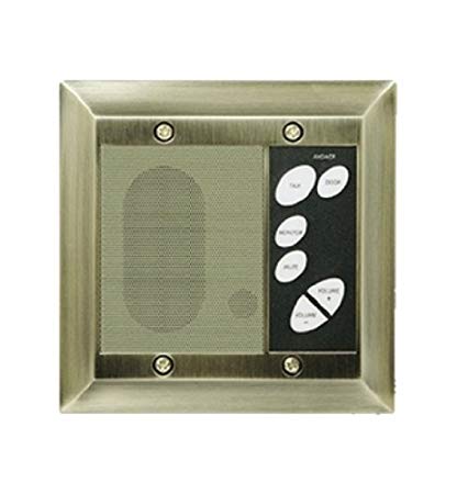 Legrand - On-Q F7641-AB Intercom Patio Unit, Outdoor, Antique Brass