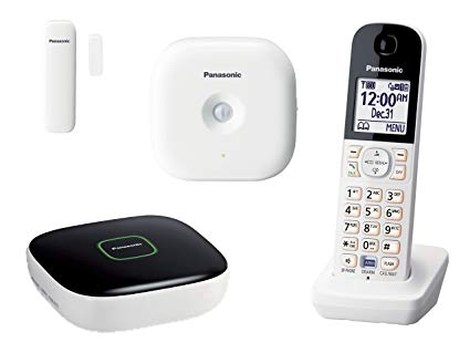 Panasonic KX-HN6000W Smart Home Monitoring System Safety Starter Kit (White)