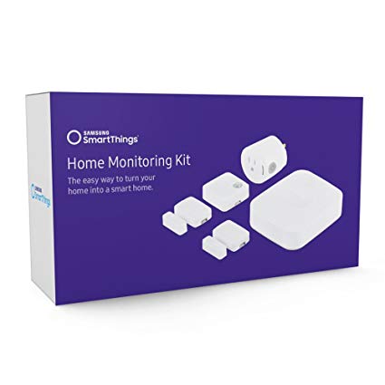 Samsung SmartThings F-MN-KIT-US-2 F 2 Home Monitoring, White