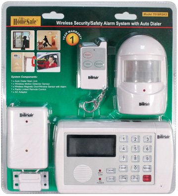 HomeSafe Wireless Home Security System