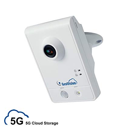 myGVcloud WiFi Wireless HD IP Security Camera with 5GB Life-time Cloud Video Storage and 8GB MicroSD Card (GeoVision GV-HCW120-5G)