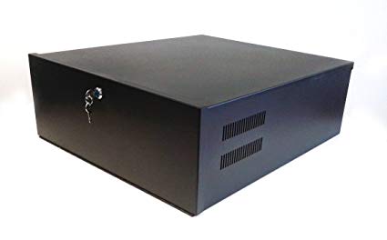 Smart Security Club DVR Lock-Box, 24 x 21 x 8 inch, Fan, 16 gauge