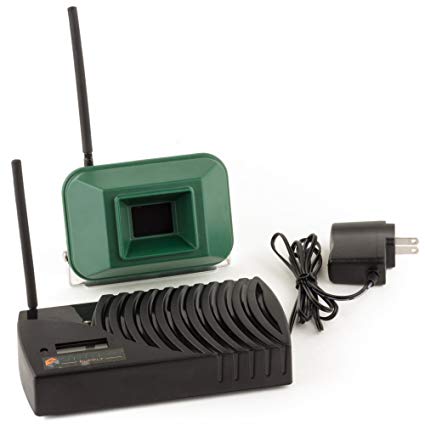 Driveway Informer Wireless Driveway Alarm-USA Made Driveway Alarm Long Range 1000' Transmitter & Receiver Included In Kit-Driveway Alarm Sensor Detects Vehicles & People-Ideal for Home & Business