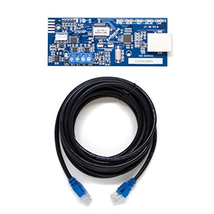 Eyez-On EnvisaLink EVL-4CG IP Interface Module for DSC and Honeywell (Ademco) Security Systems -INCLUDES- Blucoil Cat5e 14ft cable